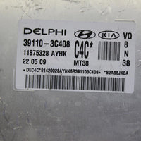 2006-2009 Kia Sedona Ecu Engine Computer Control Module 39110-3C408 - BIGGSMOTORING.COM