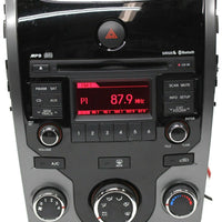 2010-2013 Kia Forte Radio Stereo Mp3 Cd Player W/ Ac Control 96150-1M270AMWK