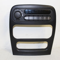 1998-04 CHRYSLER 300M CLIMATE CONTROL DIGITAL DASH RADIO TRIM BEZEL 04698199ACA - BIGGSMOTORING.COM