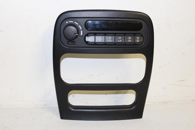 1998-04 CHRYSLER 300M CLIMATE CONTROL DIGITAL DASH RADIO TRIM BEZEL 04698199ACA - BIGGSMOTORING.COM