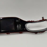 13-16 DODGE DART INSTRUMENT CLUSTER BEZEL W/NAVIGATION DISPLAY SCREEN 05091143AE - BIGGSMOTORING.COM