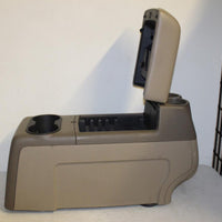 2004 2005 2006 2007 2008 FORD  F150 FLOOR CENTER CONSOLE BROWN / TAN - BIGGSMOTORING.COM