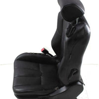 2003-2006 Infiniti G35 Coupe Front Driver Power Black Leather Seat Complete - BIGGSMOTORING.COM