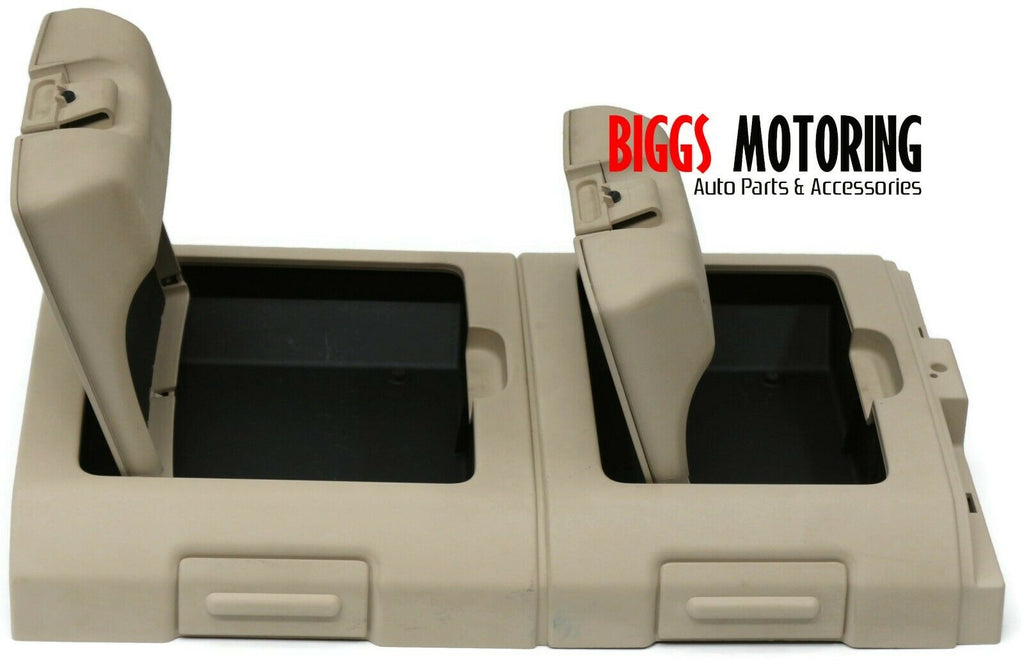 2004-2008 Ford F150 Dual Sliding Rail Over Head Console W/ Storage - BIGGSMOTORING.COM