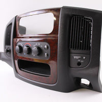 2002-2005 Dodge Ram 1500 A/C Heater Climate Control Radio Bezel P55056321AC - BIGGSMOTORING.COM