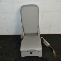 07-13 Chevy Silverado Sierra Tahoe suburban grey LEATHER Jump seat storage titan - BIGGSMOTORING.COM