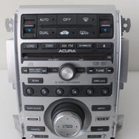 2005-2008 Acura Rl Xm Radio Stereo Mp3 Dvd 6 Disc Cd Player W/ Climate - BIGGSMOTORING.COM