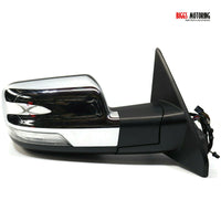 19-21 Dodge Ram 1500 Passenger Right Side Power Door Mirror Camera Chrome BLINDS - BIGGSMOTORING.COM