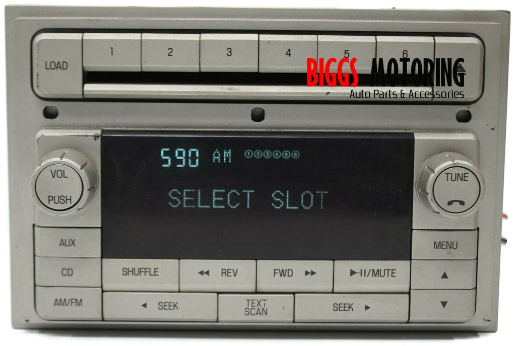 2006-2008 Lincoln Navigator MKZ Radio Stereo Cd Player 7H6T-18C815-AF - BIGGSMOTORING.COM