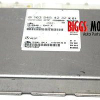 2000-2001 Mercedes Benz W163 ML320 Engine Computer Control Module 163 545 42 32 - BIGGSMOTORING.COM