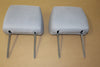 2004-2007 Toyota Highlander Front Row Seat Head Rest  Set Gray OEM - BIGGSMOTORING.COM