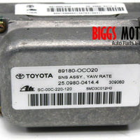 2003-2007 Toyota Sequoia Yaw Rate Speed Traction Sensor Control 89180-0C020 - BIGGSMOTORING.COM