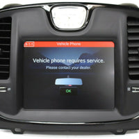 15-19 Chrysler 300  RA3 8.4'' Dash Radio Display Touch Screen 68206389AF+ code - BIGGSMOTORING.COM