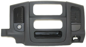 2002-2005 Dodge Ram 1500 2500 Dash Radio Bezel W/ Air Vents 1000252TRMAA - BIGGSMOTORING.COM