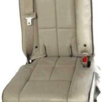 07-17 Ford Navigator Expedition Middle Center 2Nd Row Jump Seat  Leather Tan - BIGGSMOTORING.COM