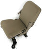 1999-2010 Ford F250 Center Console Jump Seat  W/ Storage Tan - BIGGSMOTORING.COM