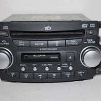 2004-2006 ACURA TL  RADIO STEREO CASSETTE 6 DISC CHANGER CD PLAYER 39100-SEP-A41 - BIGGSMOTORING.COM