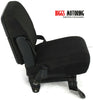 1999-2009 Ford F250 F350 Super Duty Center Console Jump Seat Black - BIGGSMOTORING.COM