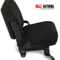 1999-2009 Ford F250 F350 Super Duty Center Console Jump Seat Black - BIGGSMOTORING.COM