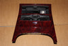 07-13 ESCALADE CONSOLE MOUNTED CUP HOLDER WOOD GRAIN has tray cigarette lighter - BIGGSMOTORING.COM