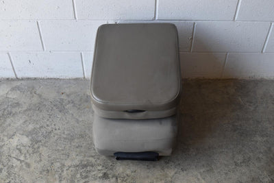 2002-2006 Dodge Ram Center Console Taupe/Cloth With Top And Bottom Storage Oem - BIGGSMOTORING.COM