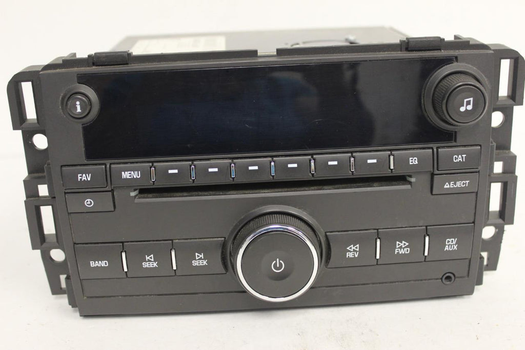 2007-2013 Chevrolet Silverado Cd Player/Radio 25799567 #Re-Biggs