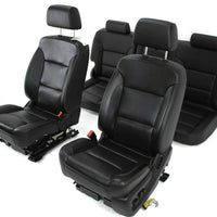 14-19 Chevy Silverado Sierra Seats Seat Leather power heat & cool memory black - BIGGSMOTORING.COM