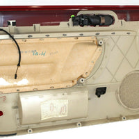 2003-2010 VW Beetle Convertible Passenger & Driver Side Door Panels Red & Beige - BIGGSMOTORING.COM