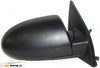 2006-2009 HYUNDAI ACCENT  PASSENGER RIGHT SIDE POWER DOOR MIRROR BLACK - BIGGSMOTORING.COM