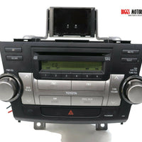 2008-2010 Toyota Highlander Radio Stereo WMA Mp3 Cd Player 86120-48E40-C0