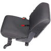 2002-2010 Ford F250 F350 F450 Super Duty Front Black Cloth Jump Seat | OEM - BIGGSMOTORING.COM