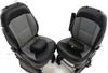 14-18 Dodge Promaster Cargo Van Front Seats With Air Bag Bucket Black/Grey Pair - BIGGSMOTORING.COM