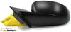 2006-2010 Dodge Charger  Driver Left Side Power Door Mirror Black