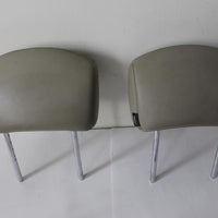 2003-2005 Infiniti Fx35 Fx45 Driver & Passenger Side Front Seats Headrest - BIGGSMOTORING.COM