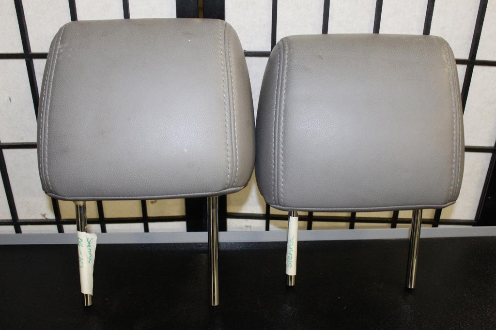 2004-2010 Toyota Sienna  Front Seat Passenger & Driver Side Headrest Grey 08 - BIGGSMOTORING.COM