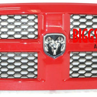 2013-2018 Dodge Ram 1500 Front Bumper Grille Red