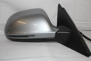 2009-2014 AUDI A4 SDN PASSENGER RIGHT SIDE POWER DOOR MIRROR SILVER