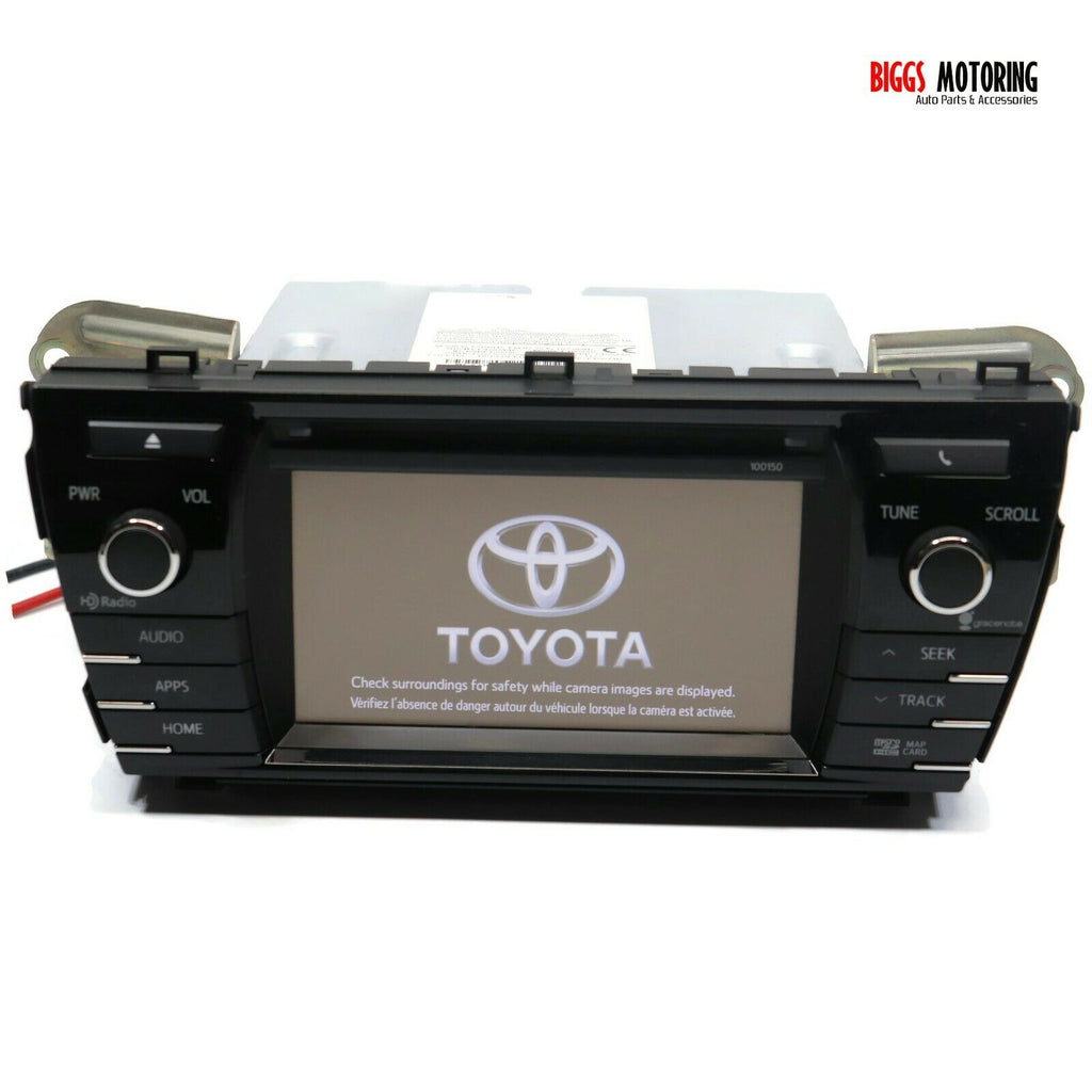 2014-2016 Toyota Corolla Navigation Radio Touch Screen Display 86100-02100