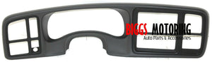 2003-2006 Chevy Tahoe Yukon Suburban Dash Radio Cluster Bezel 15178706 Gray - BIGGSMOTORING.COM