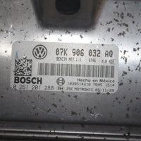 2008-2009 Volkswagen Jetta Rabbit Computer Engine Module 07K 906 032 AQ