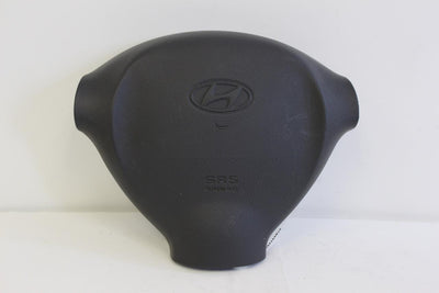 2001-2003 HYUNDAI SANTA FE DRIVER STEERING WHEEL AIR BAG GREY - BIGGSMOTORING.COM