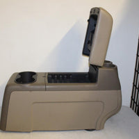 2004 2005 2006 2007 2008 FORD  F150 FLOOR CENTER CONSOLE BROWN / TAN - BIGGSMOTORING.COM