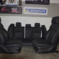 11 -17 Bmw 550I M Sport Seats 18 Way Adjustable W/Active Leather Blk Oem - BIGGSMOTORING.COM