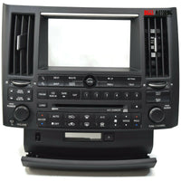 2003-2005 Infiniti Fx35 Fx45 Navi Radio Face Cd Player Ac Control Panel 68260 CG - BIGGSMOTORING.COM