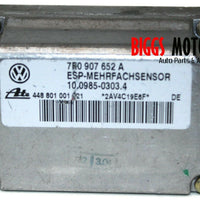 2004-2006 Porsche Cayenne Stability Yaw Rate Sensor 7R0 907 652 A - BIGGSMOTORING.COM