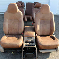 03-06 Ford Expedition King Ranch Leather Seats & Console  3Rows - BIGGSMOTORING.COM