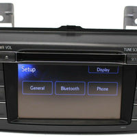 2013-2015 Toyota Rav4 100071 Radio Stereo Cd Player Display Screen  86140-0R010