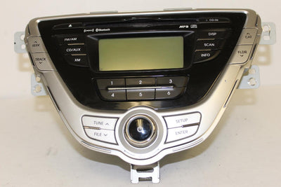 2011-2013 HYUNDAI ELANTRA XM RADIO STEREO BLUETOOTH MP3 CD PLAYER