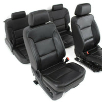 14-19 Chevy Silverado Sierra Seats Seat Leather power heat & cool memory black - BIGGSMOTORING.COM