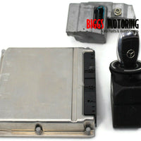 2000-2002 Mercedes Benz S-Class Engine Computer Ignition Key Set A 030 545 59 32 - BIGGSMOTORING.COM